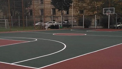 Спортивная площадка в г. Сухум Республика Абхазия